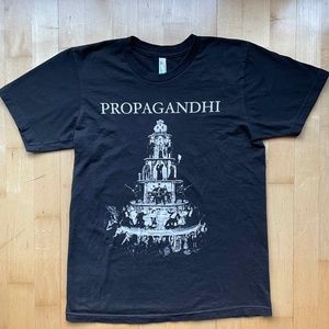 Propagandhi Pyramid Of Capitalism Official T-Shirt